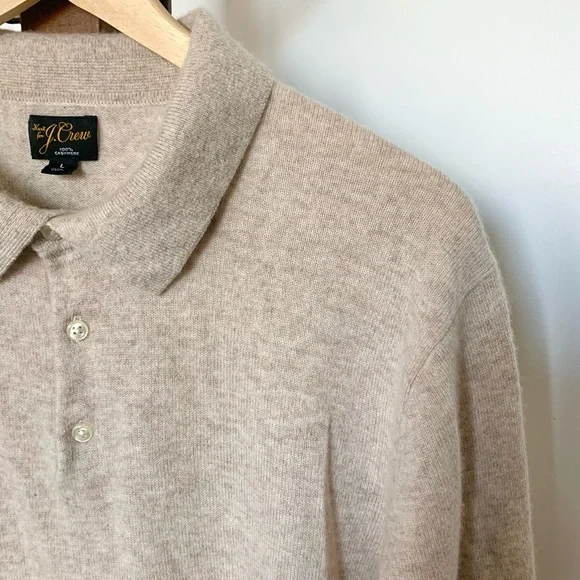 J. Crew Men's Cream Sweater